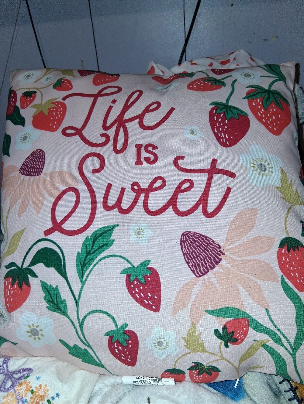 Pillow Sweet Saying
